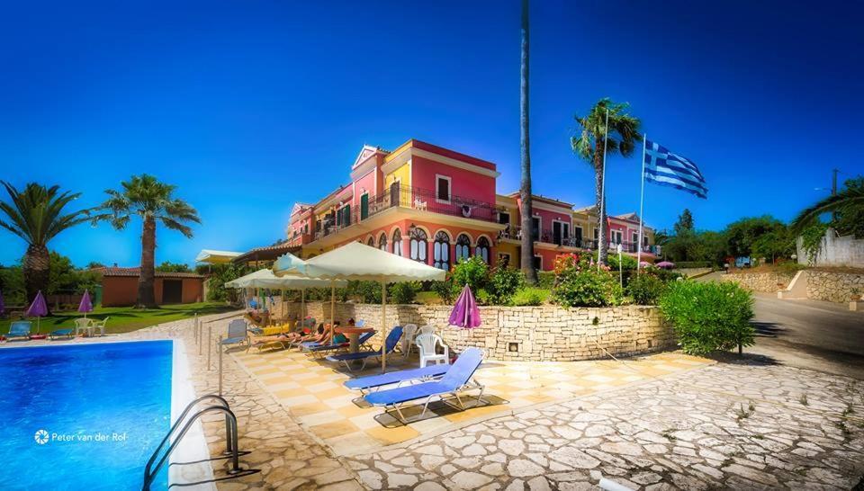 Ionian Arches Hotel Gouvia Bagian luar foto